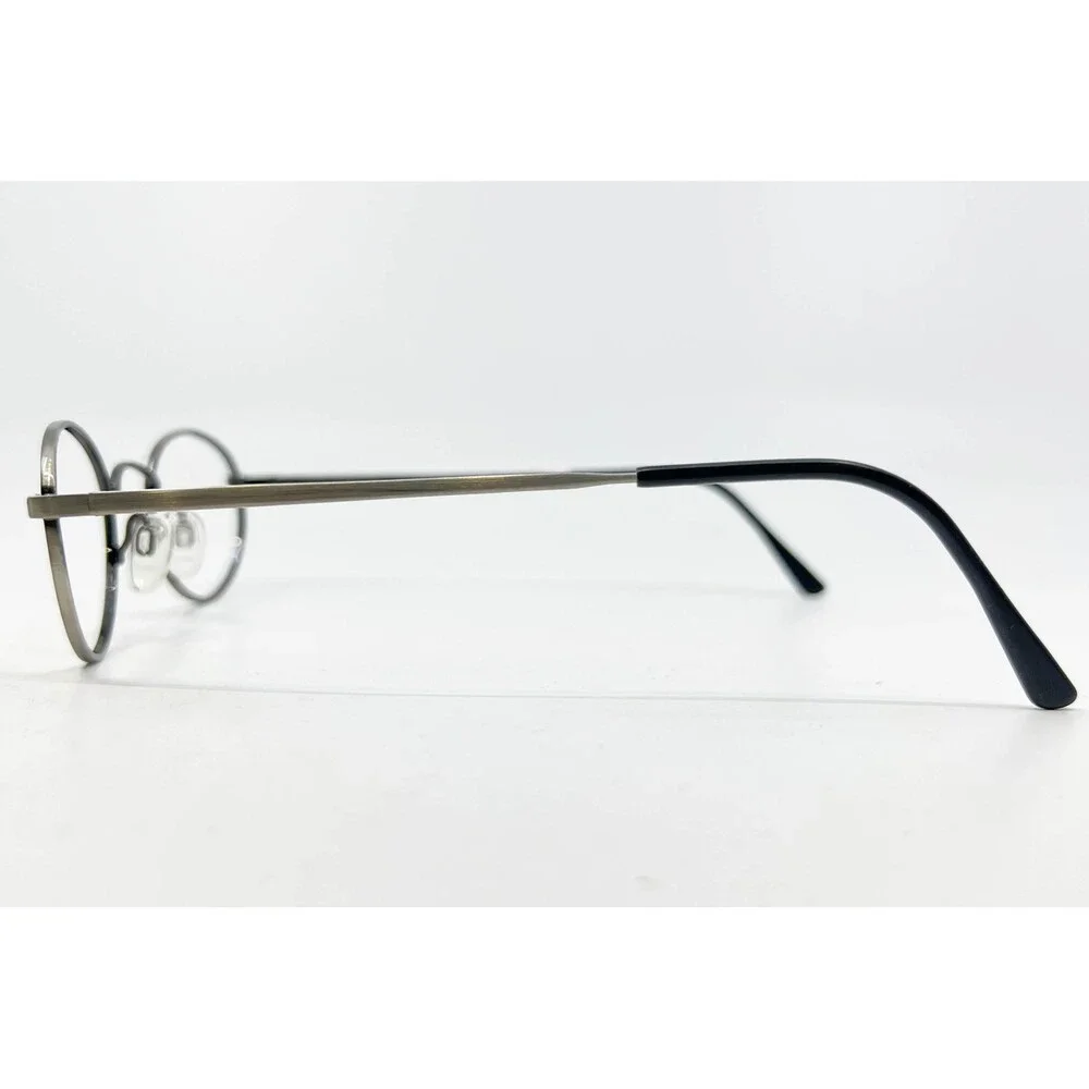 Randolph Eyeglass Frames Unisex Gunmetal RE 801 Oval Metal 48-22-145